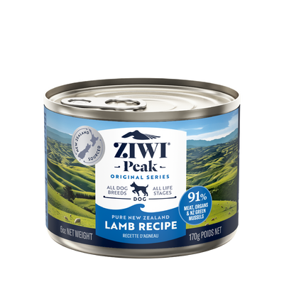 ZIWI Peak Lamb Recipe Wet Dog Food 170G/NA