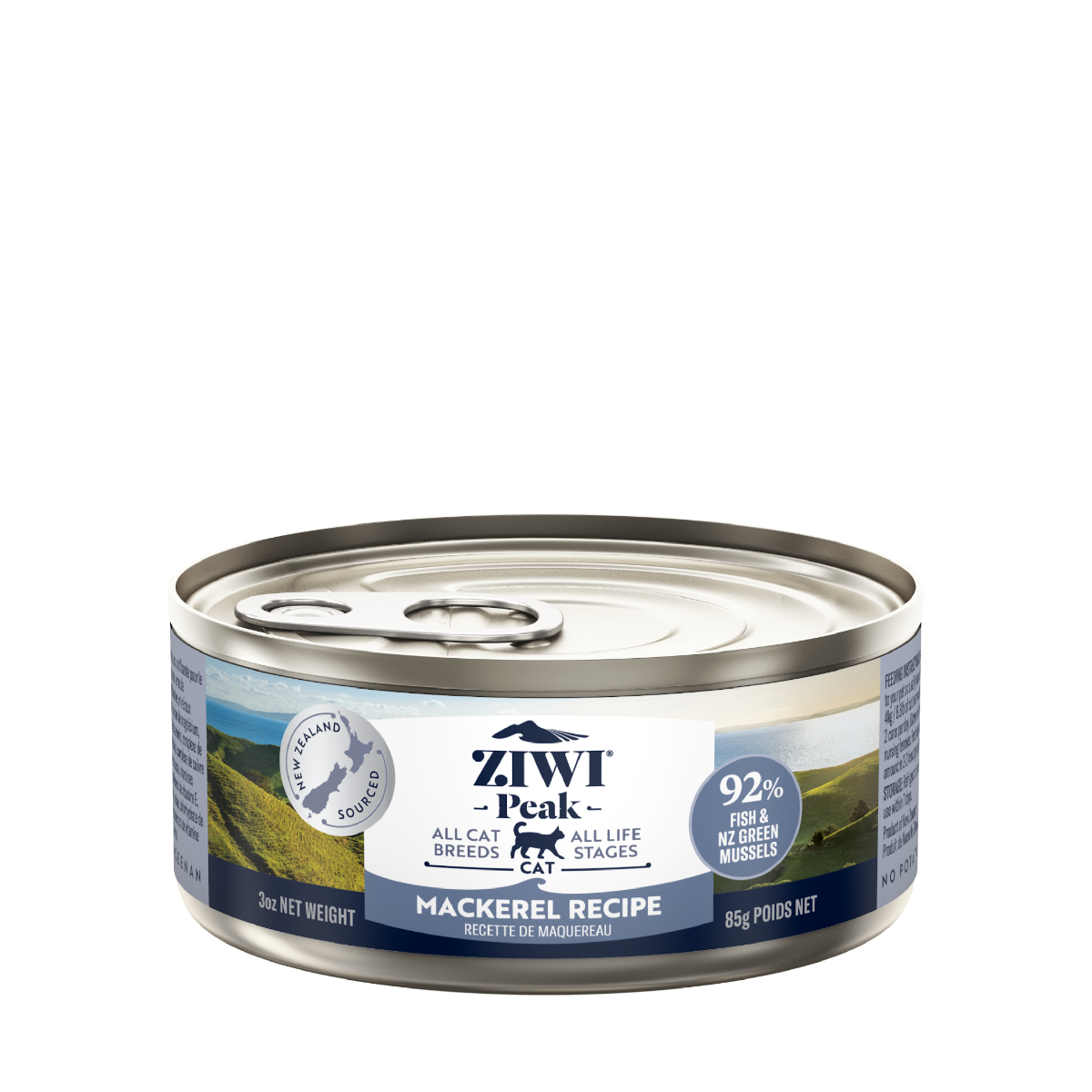 ZIWI Peak Mackerel Recipe Wet Cat Food 185G/NA