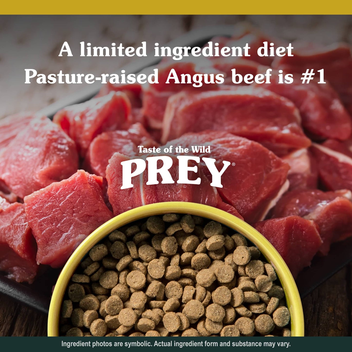 Taste Of Wild Prey Angus Beef Formula for Cat with Limited Ingredients