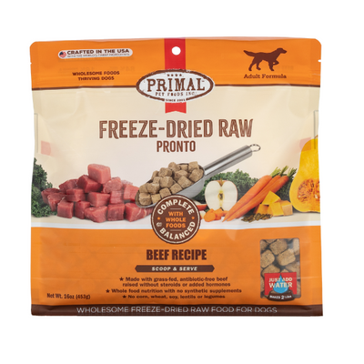Primal Canine Beef Pronto - PetCentral Qatar