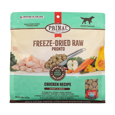 Primal Canine Chicken Pronto - PetCentral Qatar