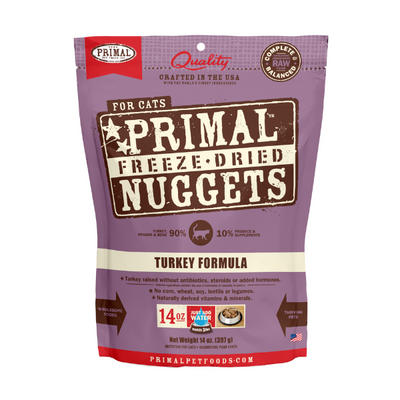 Primal Feline Turkey Freeze-Dried Formula - PetCentral Qatar