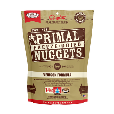 Primal Feline Venison Freeze-Dried Formula - PetCentral Qatar