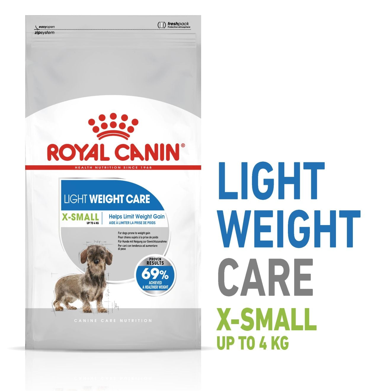 Royal Canin Canine Care Nutrition XS Adult Light Weight Care Dry Dog Food 1.5 KG