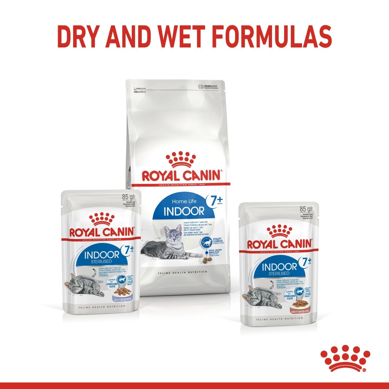 Royal Canin Feline Health Nutrition Indoor Gravy (Cat Wet Food - Pouches)