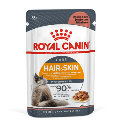 Royal Canin Hair & Skin Intense Beauty Jelly Cat Food 12x85g Qatar Buy PetCentral