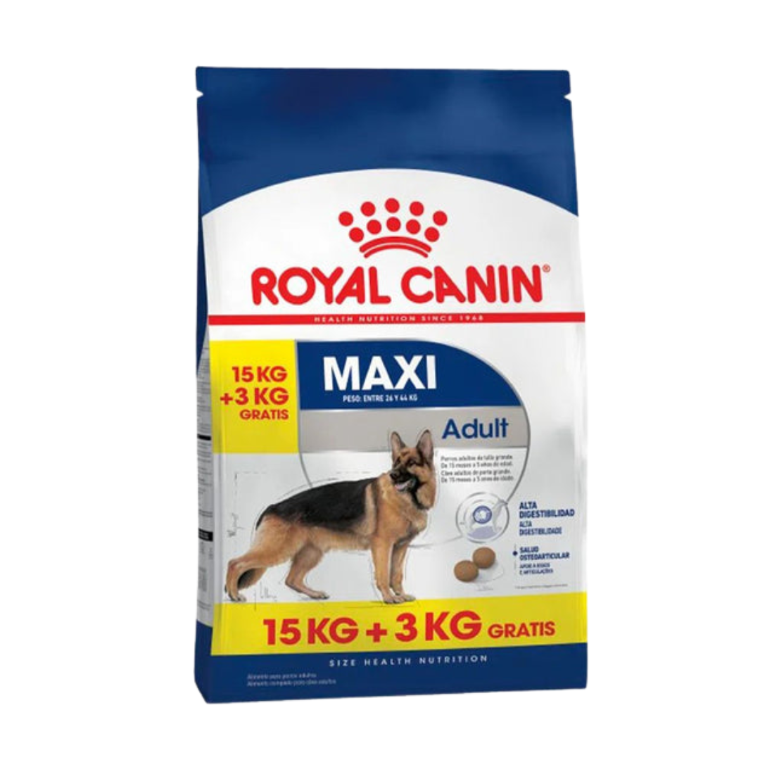 Royal Canin Maxi Adult 15+3 KG Dog Food Qatar Buy PetCentral