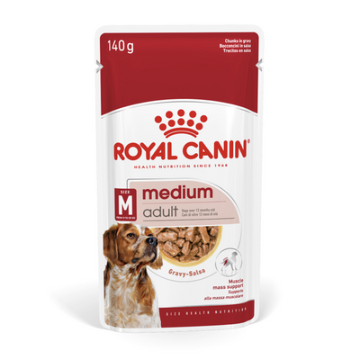 Royal Canin Medium Adult Wet Food 10x140g Qatar Buy PetCentral