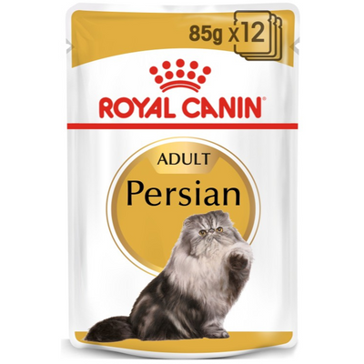 Royal Canin Persian Cat Wet Food 12x85g Pouches available at PetCentral Qatar