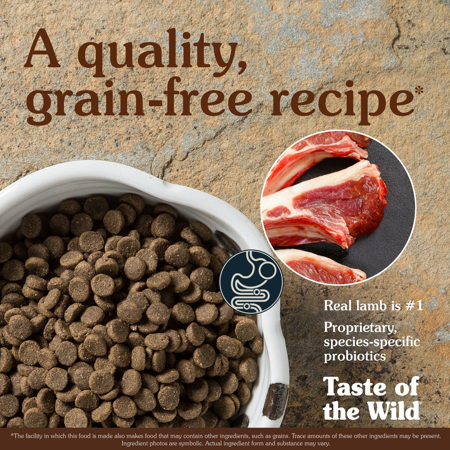 Taste Of Wild Sierra Mountain Canine Recipe with Roasted Lamb