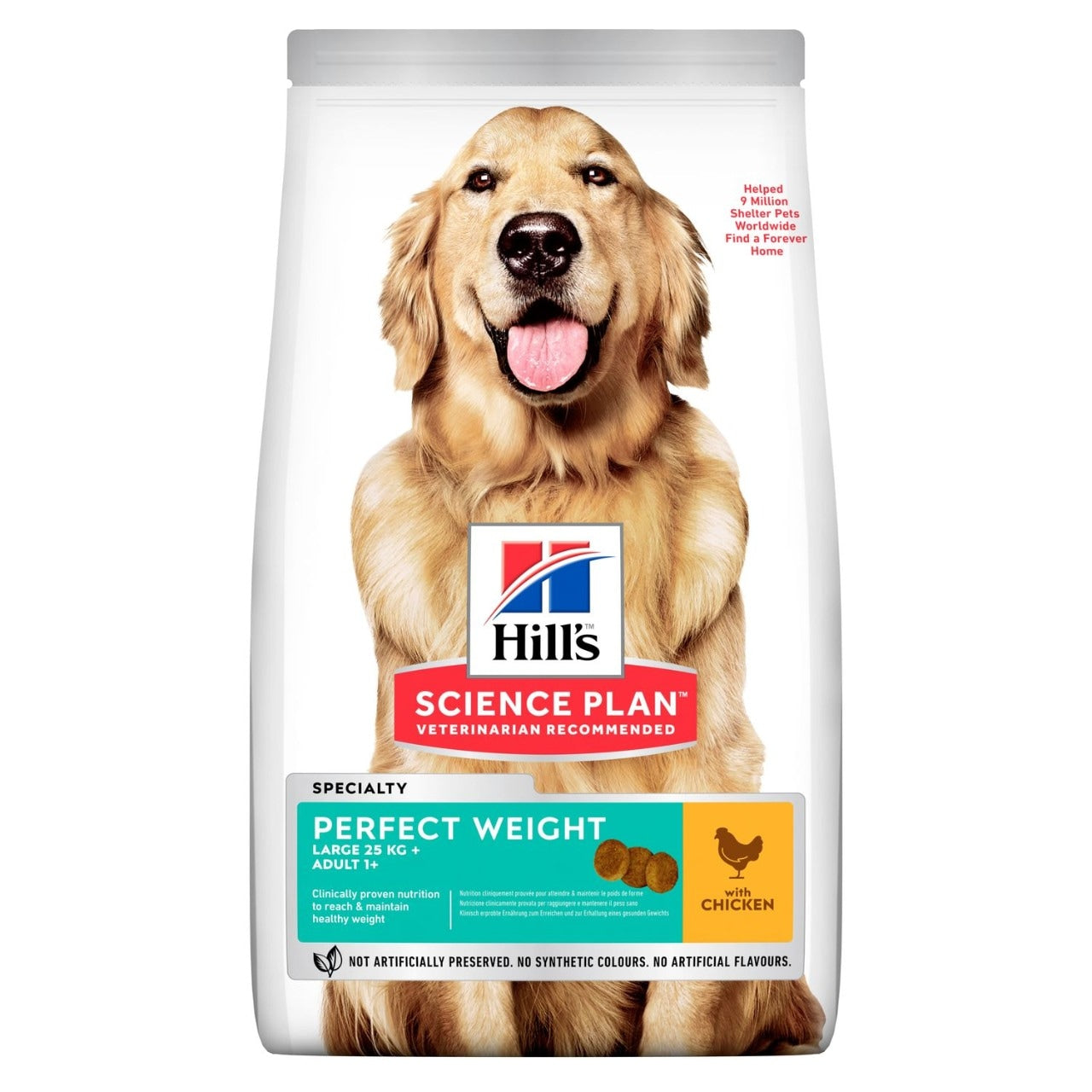 Hill's Science Plan Adult Perfect Weight Large Breed Dog Food with Chicken