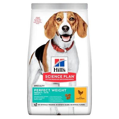 Hill’s Science Plan Perfect Weight Medium Adult Dog Food with Chicken