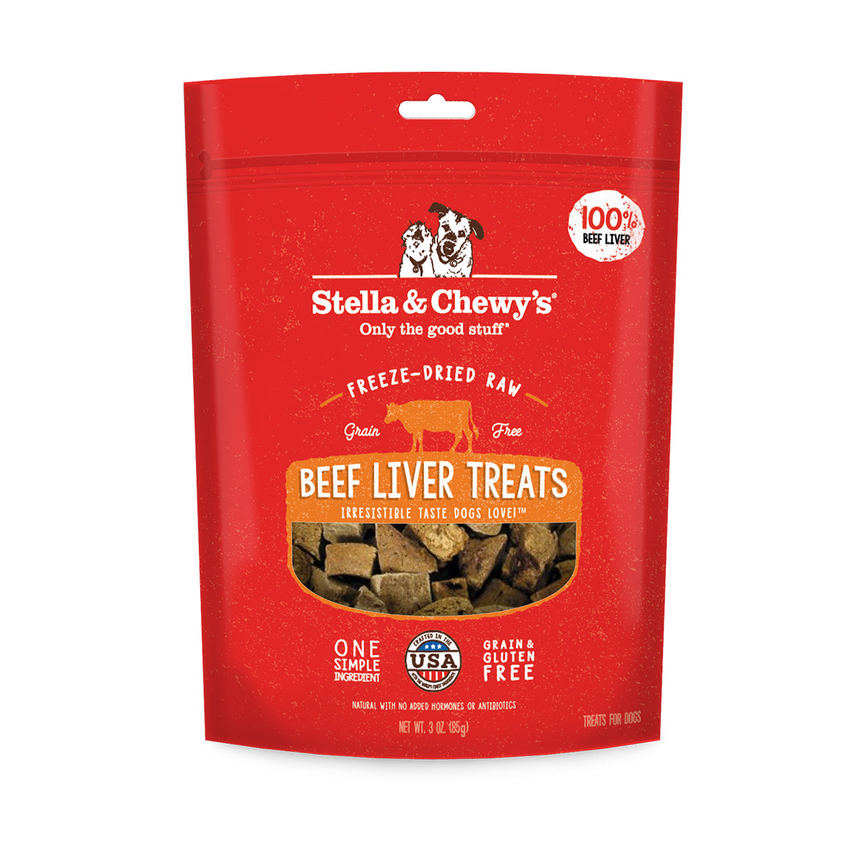 Stella & Chewy's Beef Liver Treats 3 oz - PetCentral Qatar