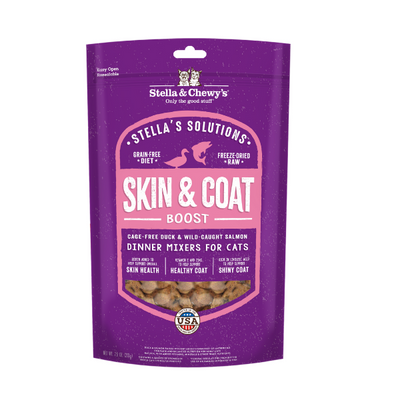 Stella & Chewy's Skin & Coat Boost Duck & Salmon Recipe 7.5 oz - PetCentral Qatar