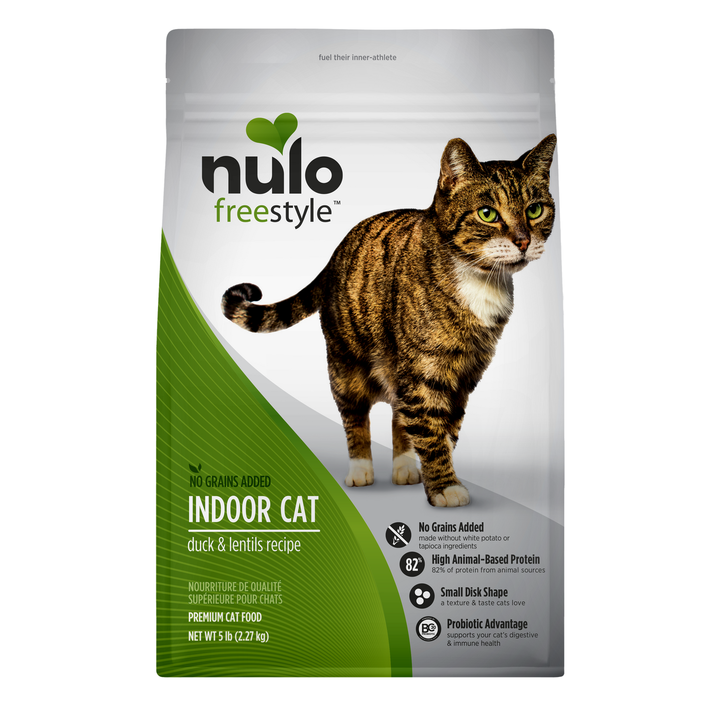 Nulo FreeStyle Indoor Cat Grain-Free Duck & Lentils