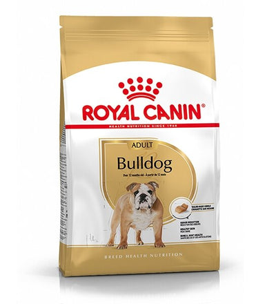 Royal Canin Breed Health Nutrition Bulldog Adult Dry Dog Food 12 KG