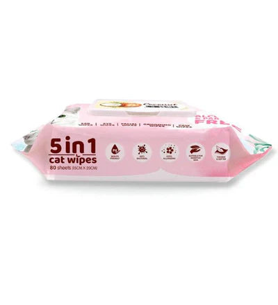 Kitcat 5 in 1 Cat Wipes COCONUT SCENTED