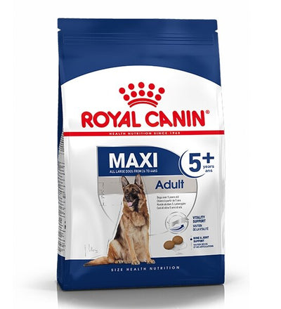 Royal Canin Size Health Nutrition Maxi Adult Dry Dog Food 5+ - 15 KG