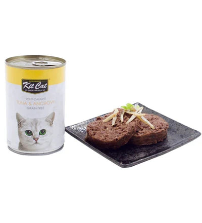 KitCat Wild Caught Tuna & Anchovy 400grm