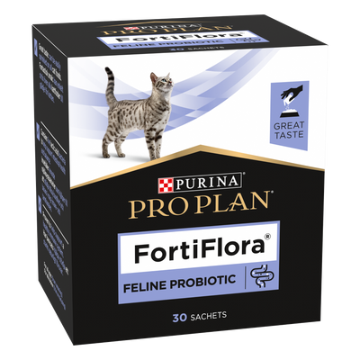 Purina Pro Plan FortiFlora, Cat Probiotic Supplement, 30 x 1g